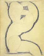 Amedeo Modigliani Caryatid Spain oil painting artist